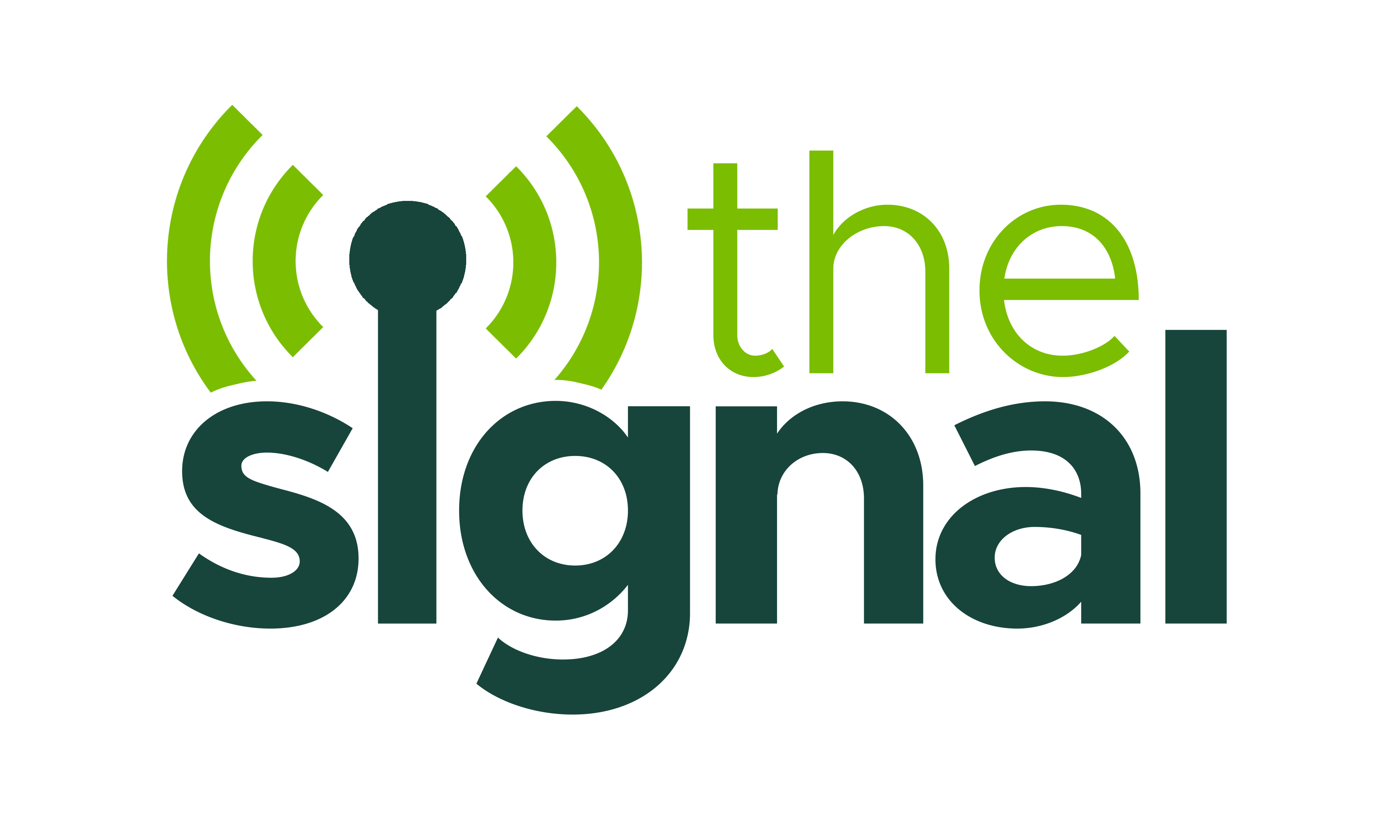 The Signal wordmark and broadcast-signal mark