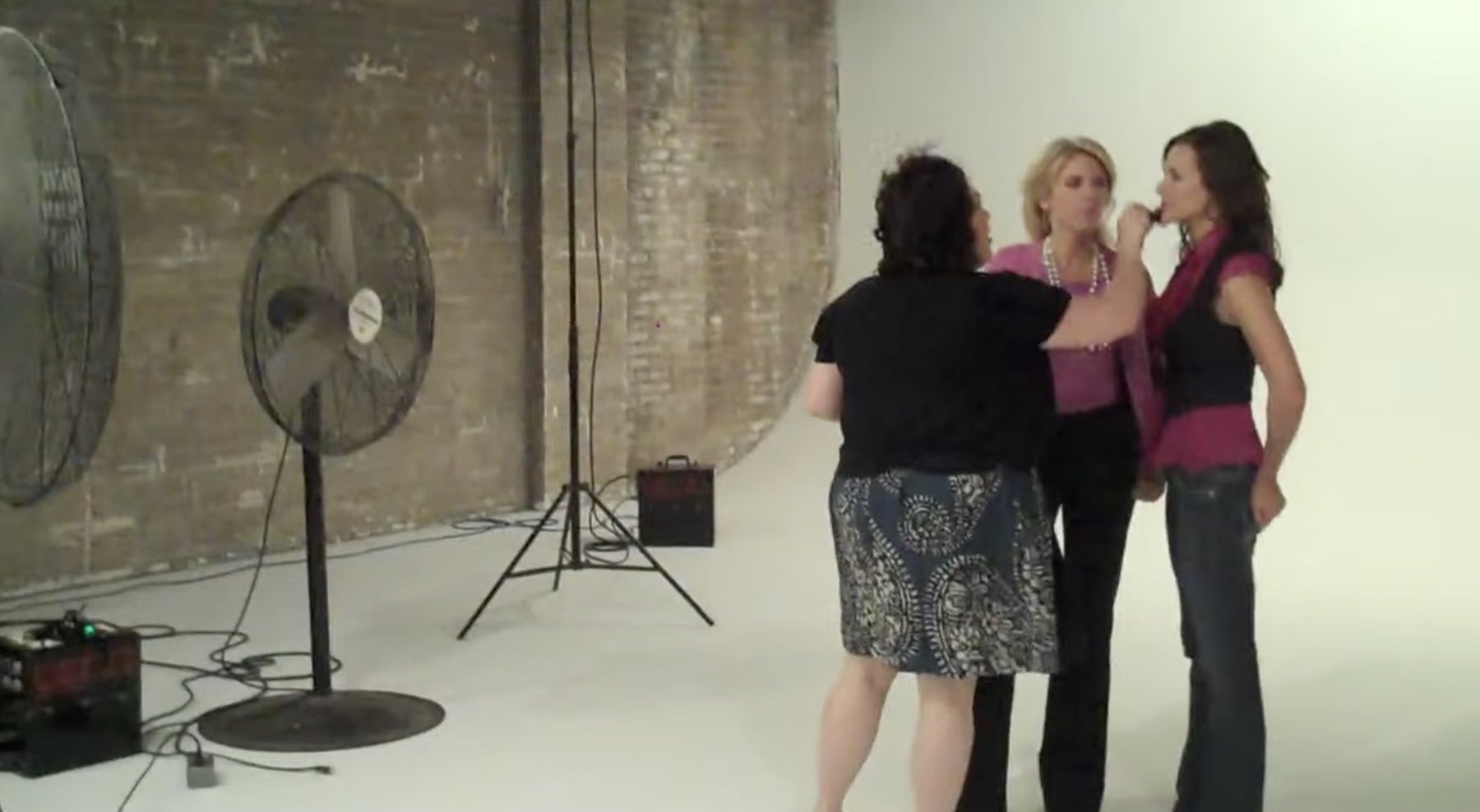 Behind the scenes as the original eightWest hosts prepare for the show’s marketing shoot