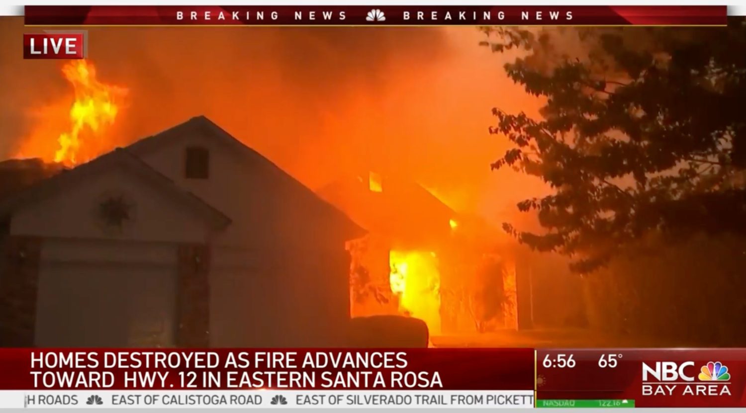 NBC Bay Area wildfire coverage
