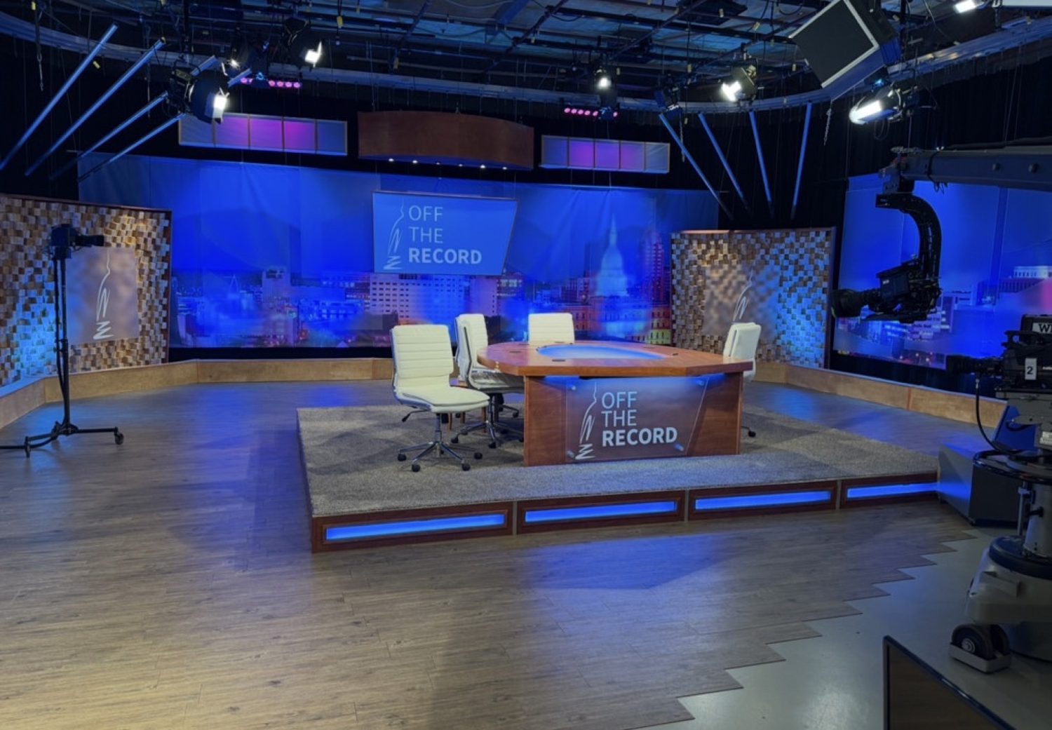 The Off the Record set at WKAR in East Lansing
