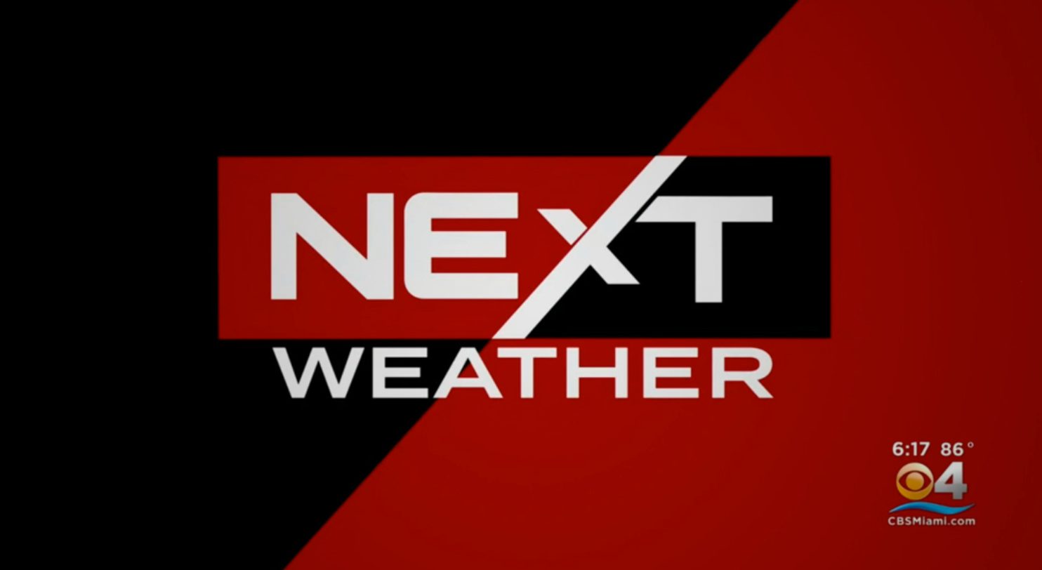 NEXT Weather launch on CBS News Miami